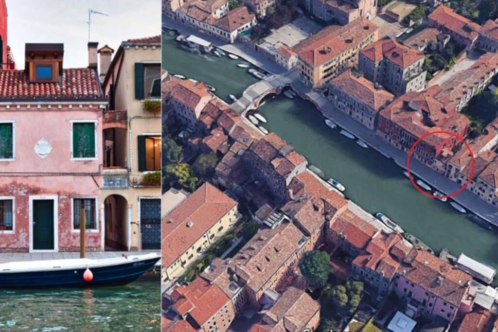 La Casetta Rosa - Vista Sul Canale Венеція Екстер'єр фото